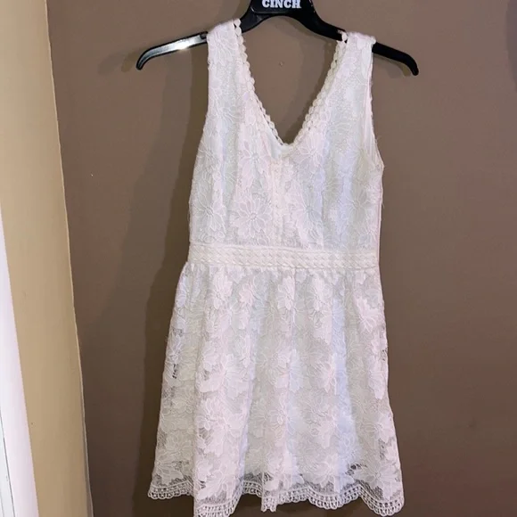 Soieblu Dresses | Soieblu White Dress | Color: White | Size: M | Kbarnett3125'S Closet